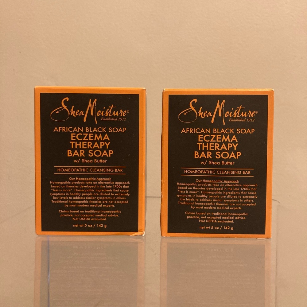 Shea Moisture African Black Soap Eczema Therapy Bar Soap